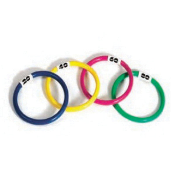 Dive Rings Set Classic 4 Ring PVC Heavy Duty Replacement Part | Swimline | 9135 | (4 Ring Set)
