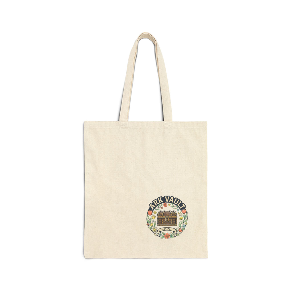 Ark Vault Canvas Tote — Eco-Friendly Cotton Grocery & Book Bag