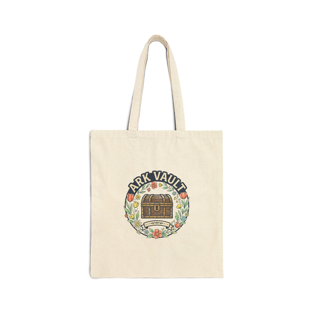 Ark Vault Canvas Tote — Eco-Friendly Cotton Grocery & Book Bag